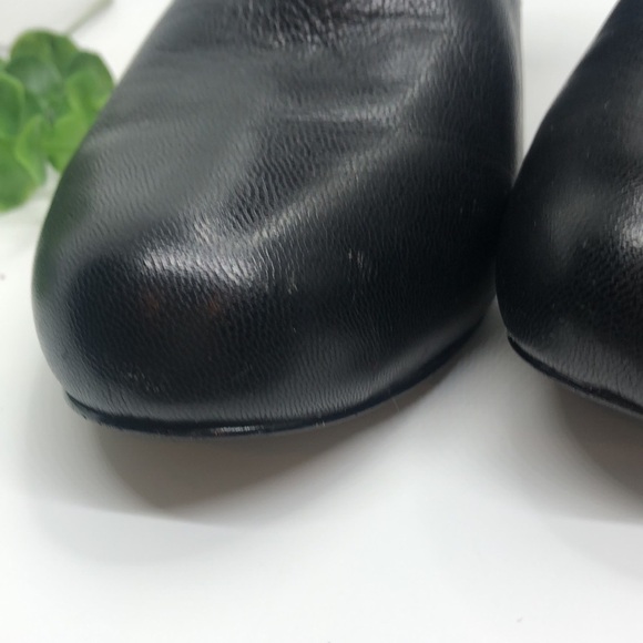 Fossil Black Leather Booties -Size 10 - Picture 8 of 9